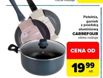 Garnek z powłoką aluminiową CARREFOUR
