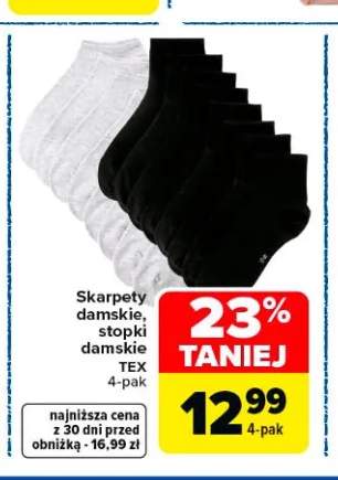 Stopki damskie TEX 4-pak