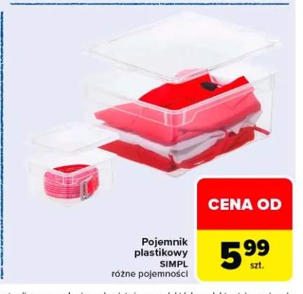 Pojemnik plastikowy SIMPL