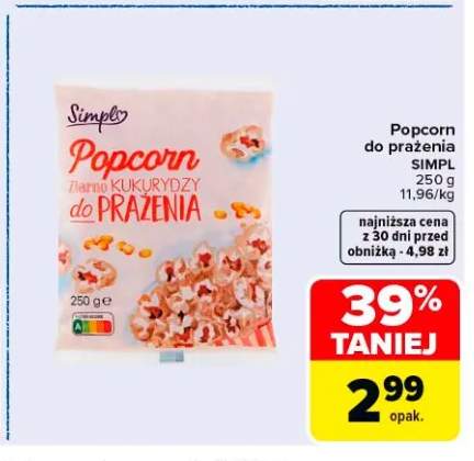 Popcorn do prażenia Simpl
