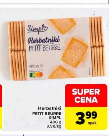 Herbatniki Petit Beurre Simpl