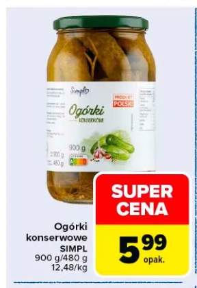 Ogórki konserwowe Simpl