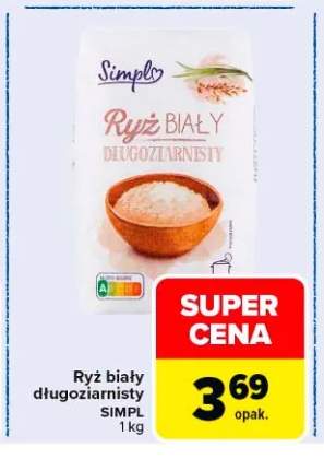 Ryż biały długoziarnisty Simpl