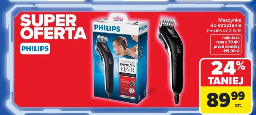 Maszynka do strzyżenia PHILIPS QC5115/15