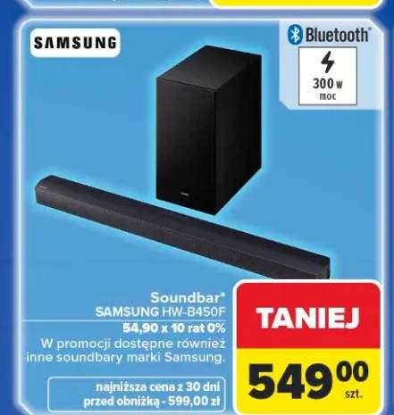 Soundbar SAMSUNG HW-B450F