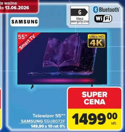 Telewizor 55" SAMSUNG 55U8072F
