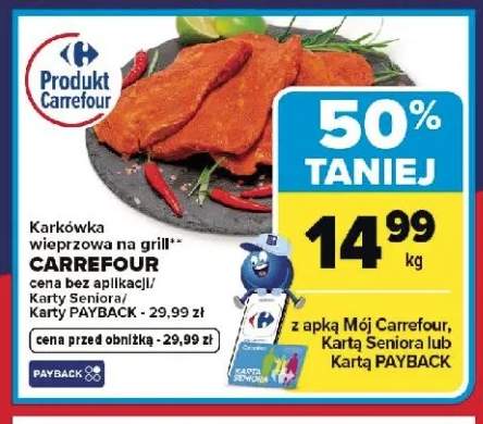 Karkówka wieprzowa na grill Carrefour