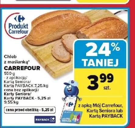 Chleb z maślanką Carrefour