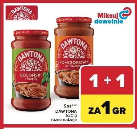 Sos DAWTONA boloński z bazylią
