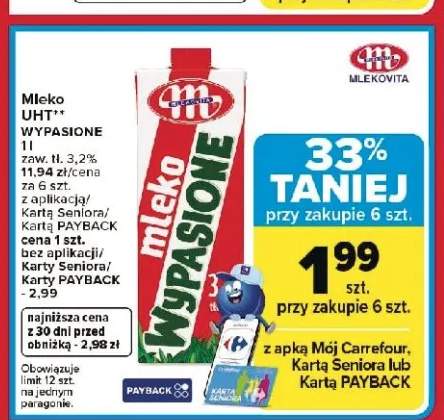 Mleko UHT Wypasione 3,2%