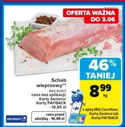 Schab wieprzowy bez kości