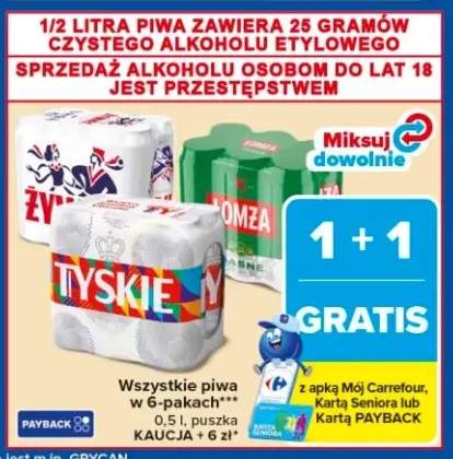 Piwo Żywiec 6-pak 500ml