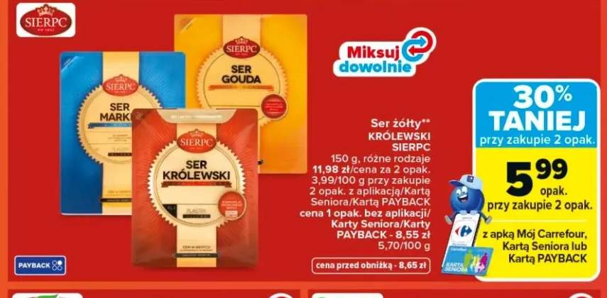 Ser żółty Gouda Sierpc