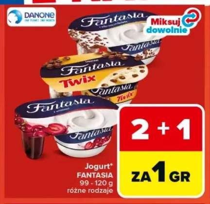 Jogurt Fantasia Twix