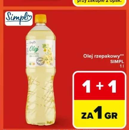 Olej rzepakowy Simpl