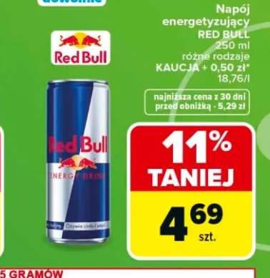 Napój energetyzujący Red Bull