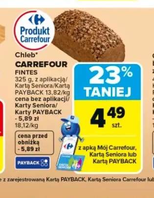 Chleb FINTES CARREFOUR