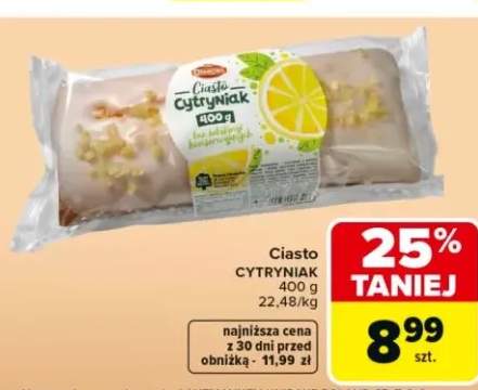 Ciasto Cytryniak Oskroba