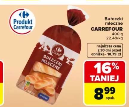 Bułeczki mleczne CARREFOUR