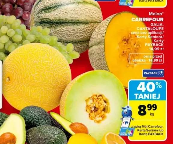 Melon Cantaloupe Carrefour