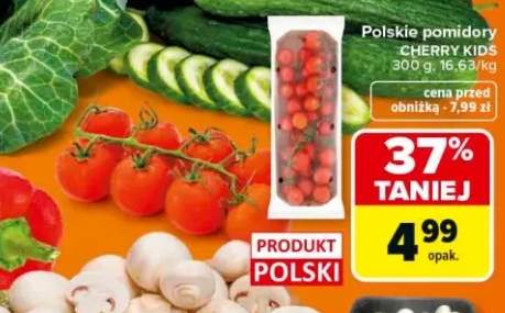 Pomidory Cherry Kids polskie
