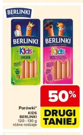Parówki Kids Berlinki Chicken