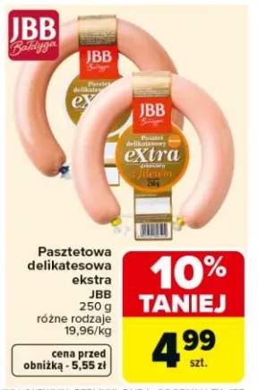 Pasztetowa delikatesowa ekstra JBB