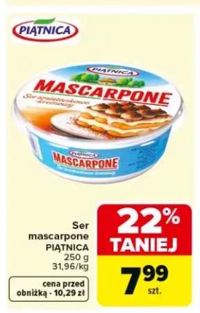 Ser mascarpone Piątnica