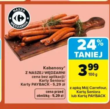 Kabanosy Z NASZEJ WĘDZARNI