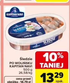 Śledzie po wolińsku KAPITAN NAVI