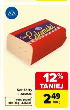 Ser żółty EDAMSKI
