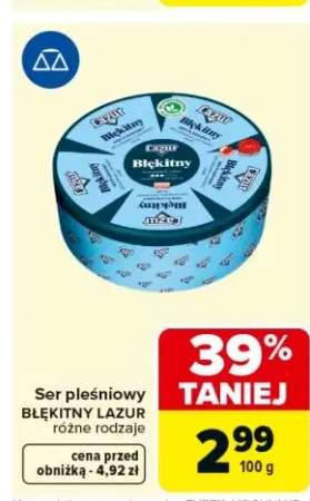 Ser pleśniowy BŁĘKITNY LAZUR