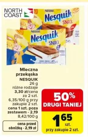 Mleczna przekąska NESQUIK 26g