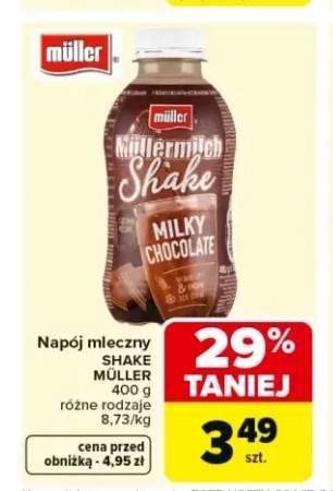 Napój mleczny SHAKE MÜLLER 400g