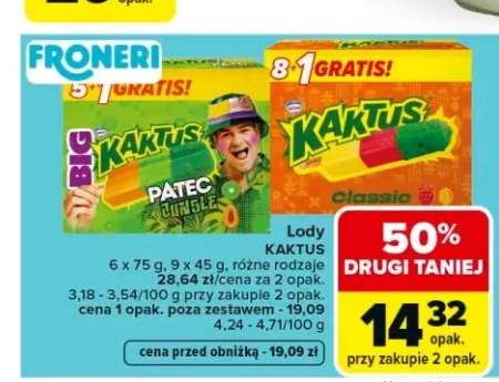 Lody Kaktus