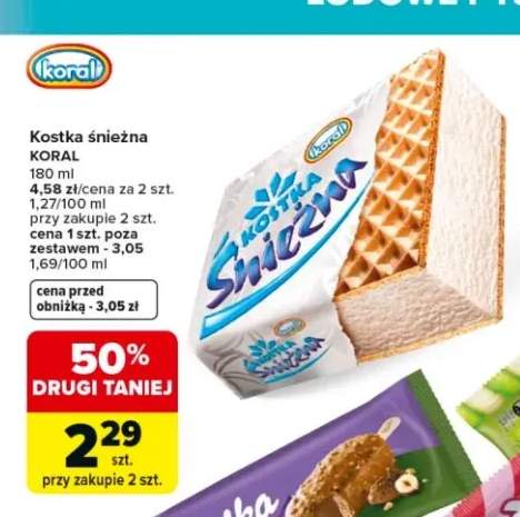 Lody Kostka śnieżna Koral