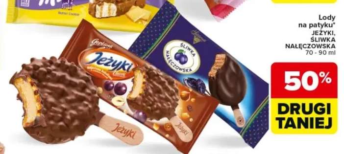 Lody na patyku Jeżyki Classic