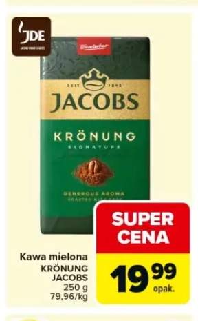 Kawa mielona Jacobs Krönung
