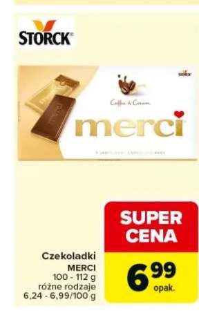 Czekoladki Merci Coffee & Cream