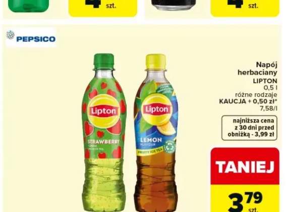 Napój herbaciany LIPTON Strawberry