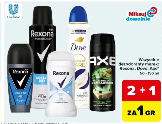 Dezodorant Rexona Men Cobalt Dry roll-on