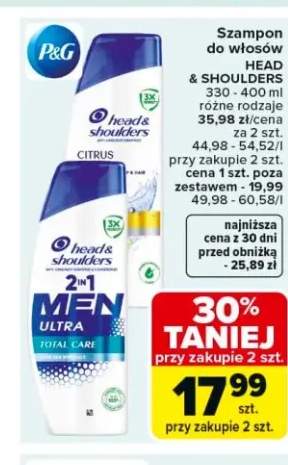 Szampon do włosów HEAD & SHOULDERS