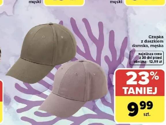 Czapka z daszkiem damska, męska