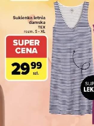 Sukienka letnia damska TEX rozm. S - XL