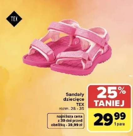 Sandały dziecięce TEX
