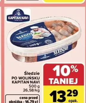 Śledzie po wolińsku KAPITAN NAVI