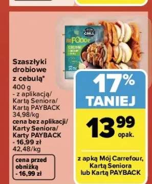 Szaszłyki drobiowe z cebulą Befoodie