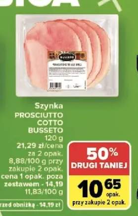 Szynka Prosciutto Cotto BUSSETO