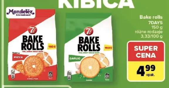 Bake rolls 7DAYS pizza