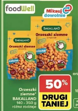 Orzeszki ziemne BAKALLAND prażone solone